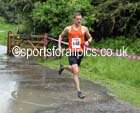 Dan Jenkin (Durham City) wins the George Ogle Memorial Race, Rowlands Gill on a very wet night. Photo: David T. Hewitson/Sports for All Pics